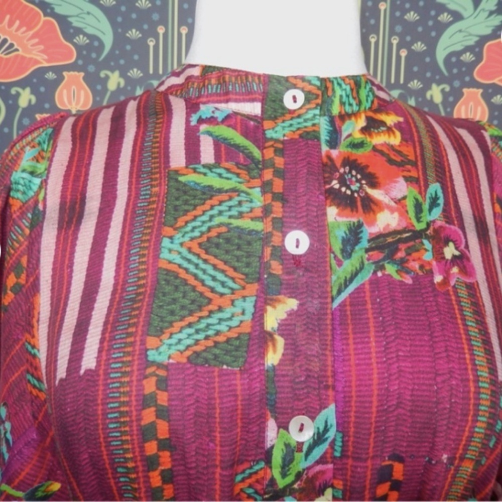 Ro's Garden Campeche Flirty Midi Dress Roberta Freymann - Picture 3 of 6